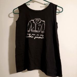 Gypsy Warrior leather jacket muscle tee